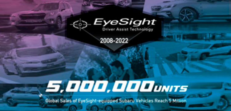 Auf der sicheren Seite: Fünf Millionen Subaru-Modelle mit EyeSight ausgeliefert